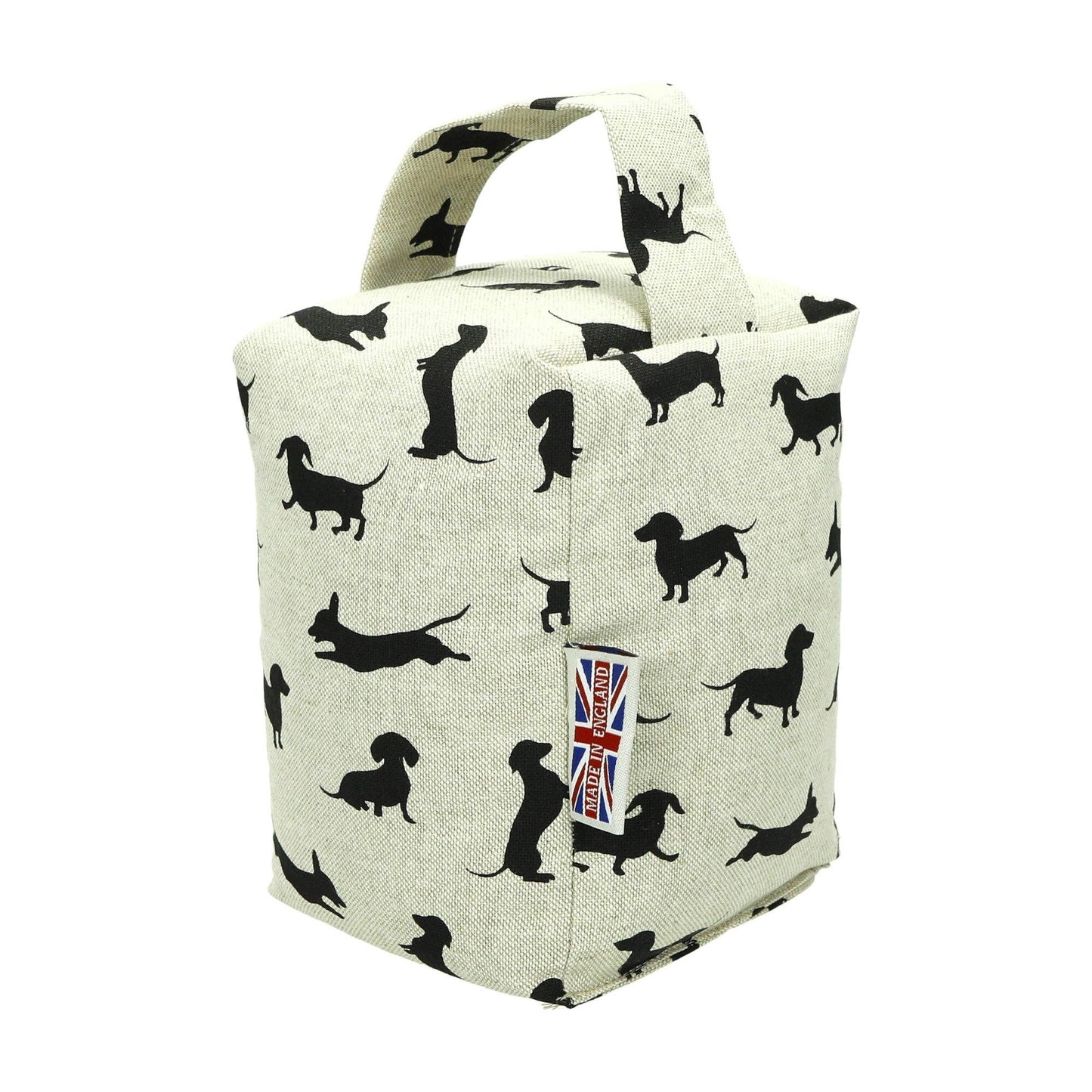The Wheat Bag Company - Door Stop Mini Sausage Dog Black