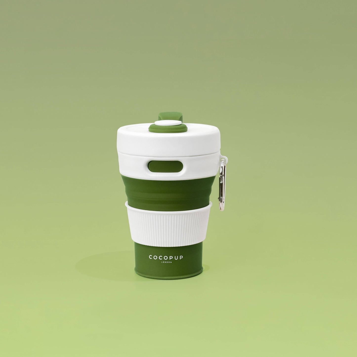 Cocopup London - Collapsible Coffee Cup - Khaki