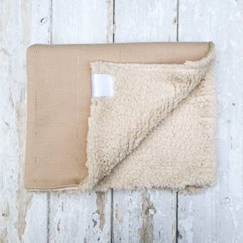 Hetty and Huxley - Neutral and Cream Pet Blanket - Large