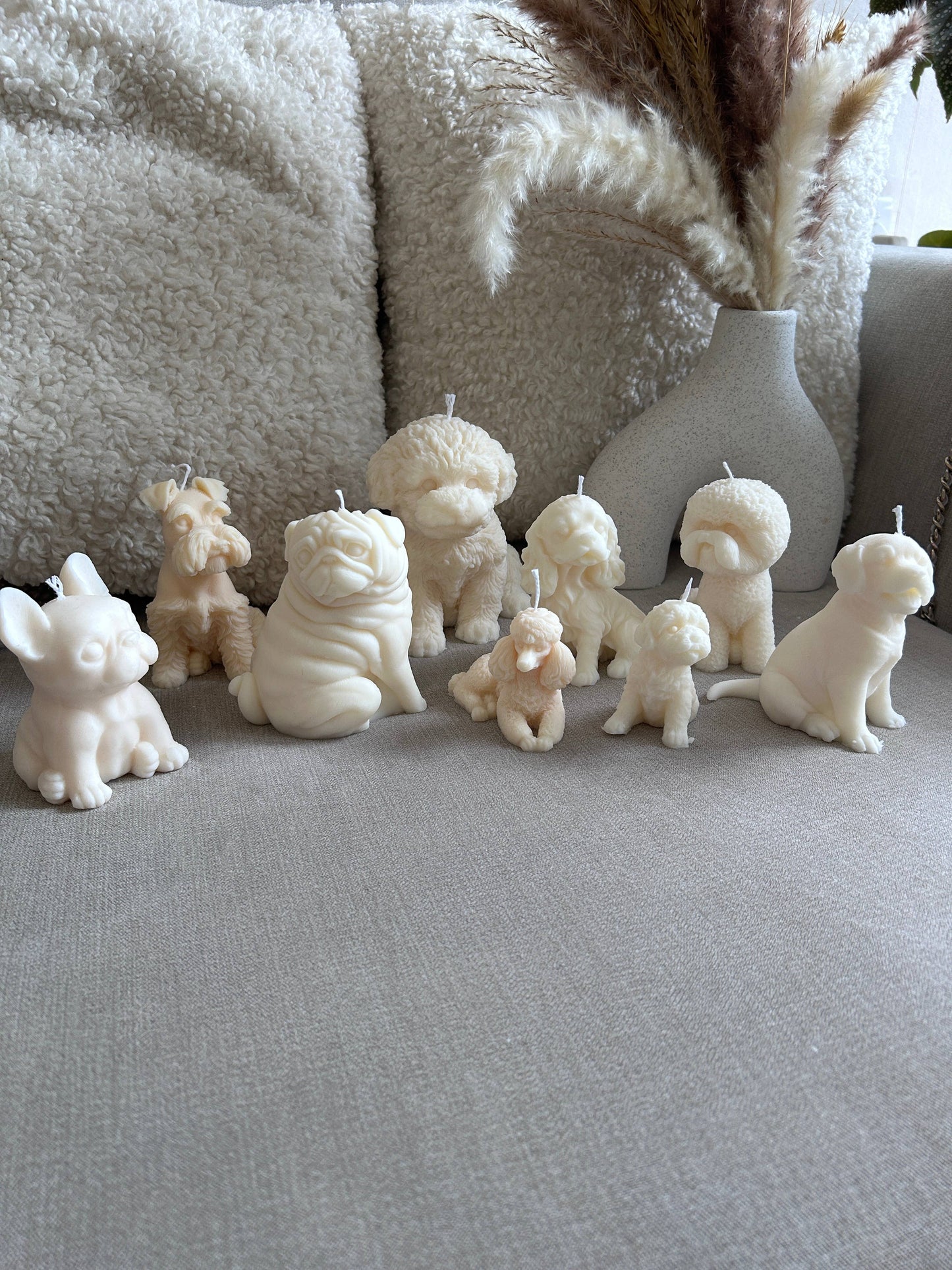 Ritual Spirit ltd - Dog Candle Collection | Natural Soy wax candles | Dog lovers - Cream / Ocean Breeze / Cocker Spaniel