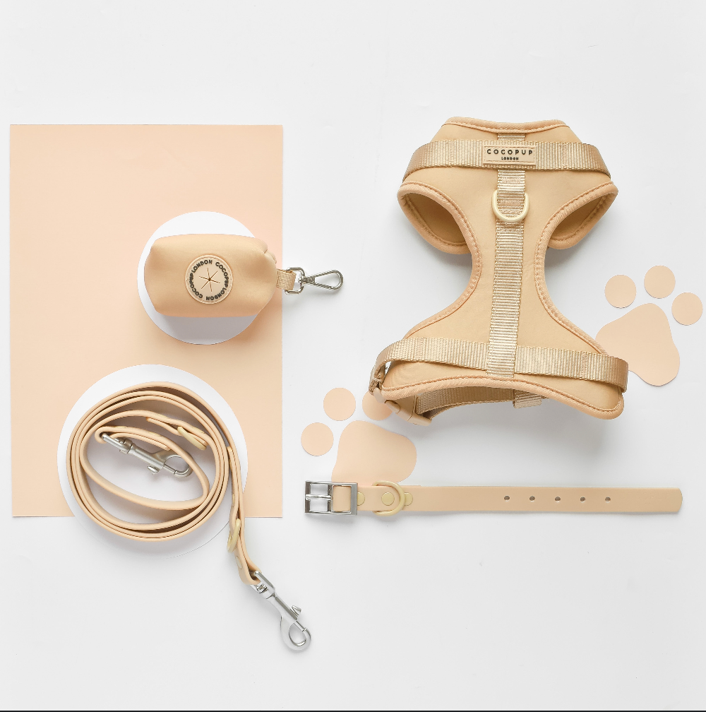 Cocopup London - NAKD Poop Bag Holder - Biscuit
