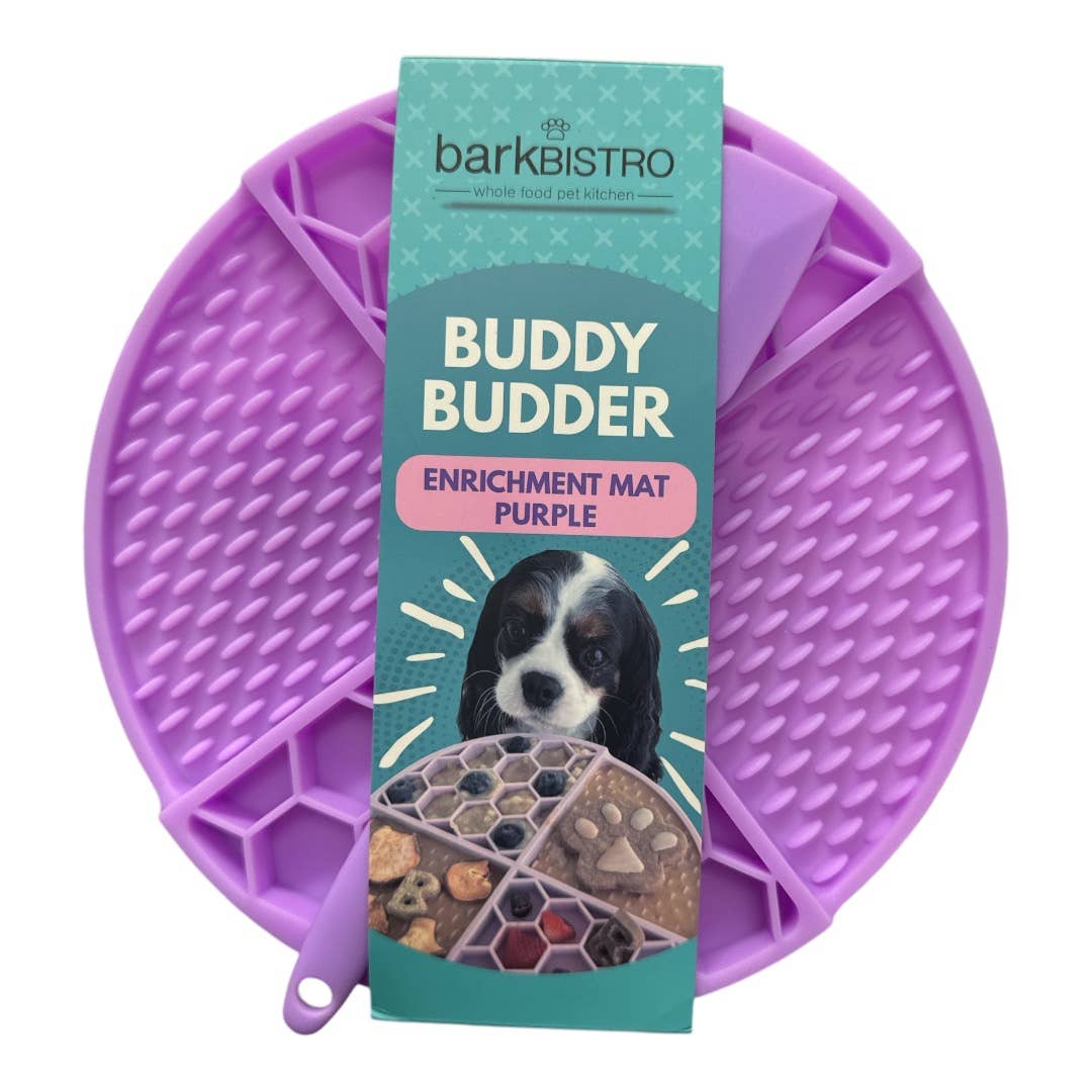 Bark Bistro - Turquoise / Purple | Pink Lickmats + Spatula (PINK SOLD OUT