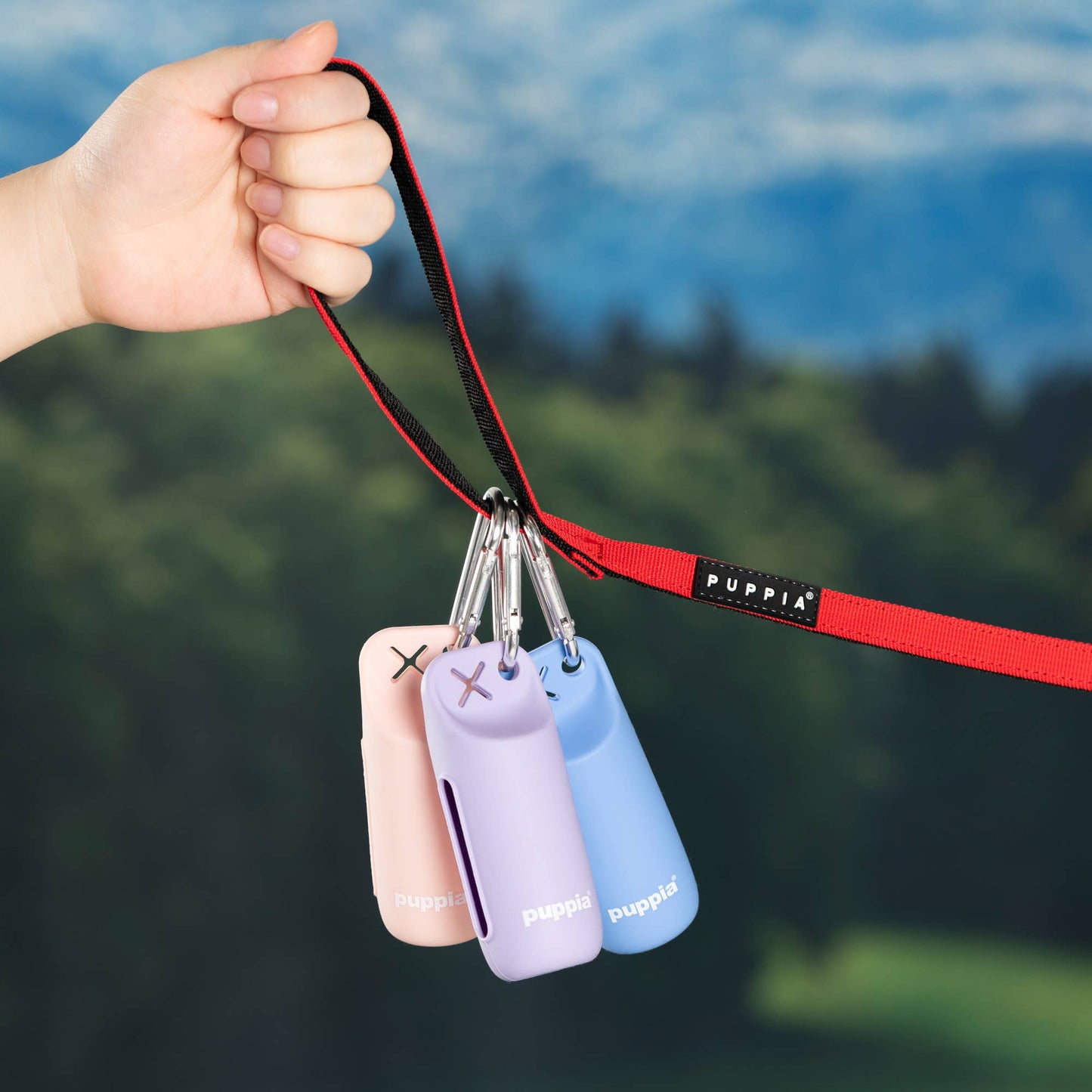 Puppia - Puppia Dog Poop Waste Bag Holder - Pink