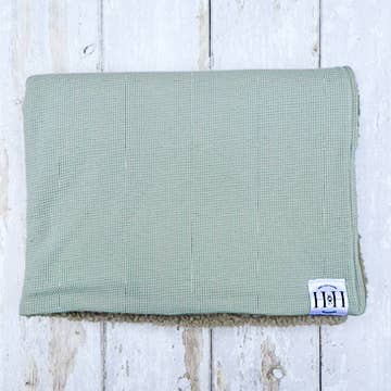 Hetty and Huxley - Mint and Grey Pet Blanket - Large