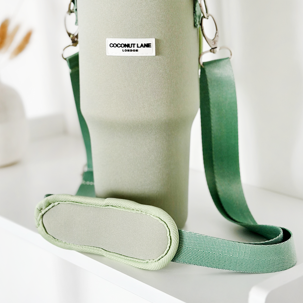 Cocopup London - Soft Sage Tumbler Carry Case by Coconut Lane