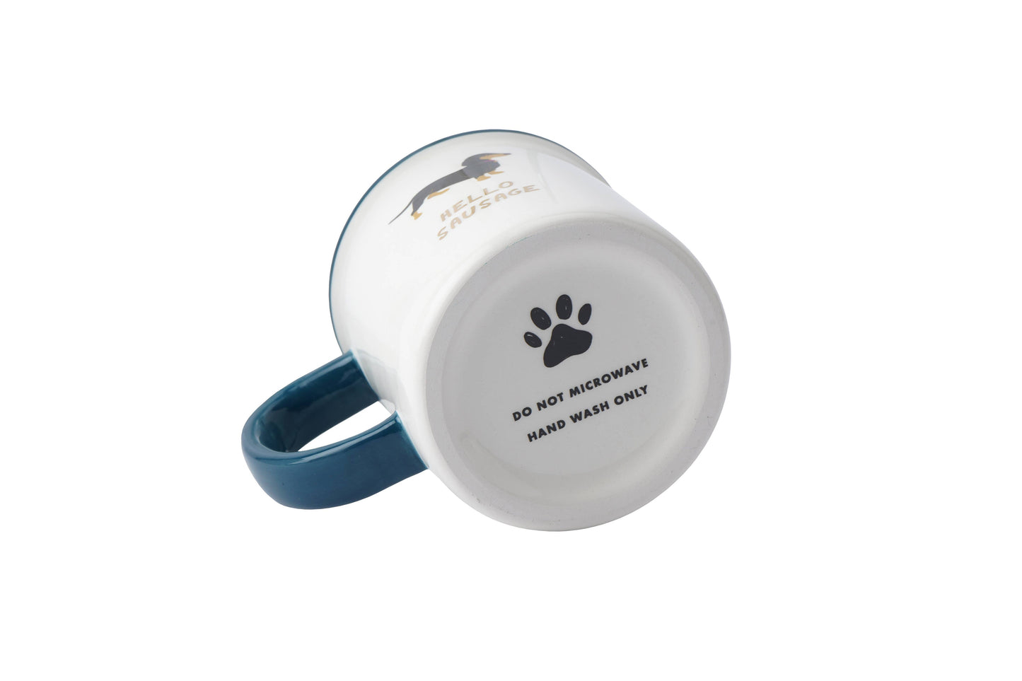 CGB Giftware - Top Dog 'Hello Sausage' Ceramic Mug in Gift Box