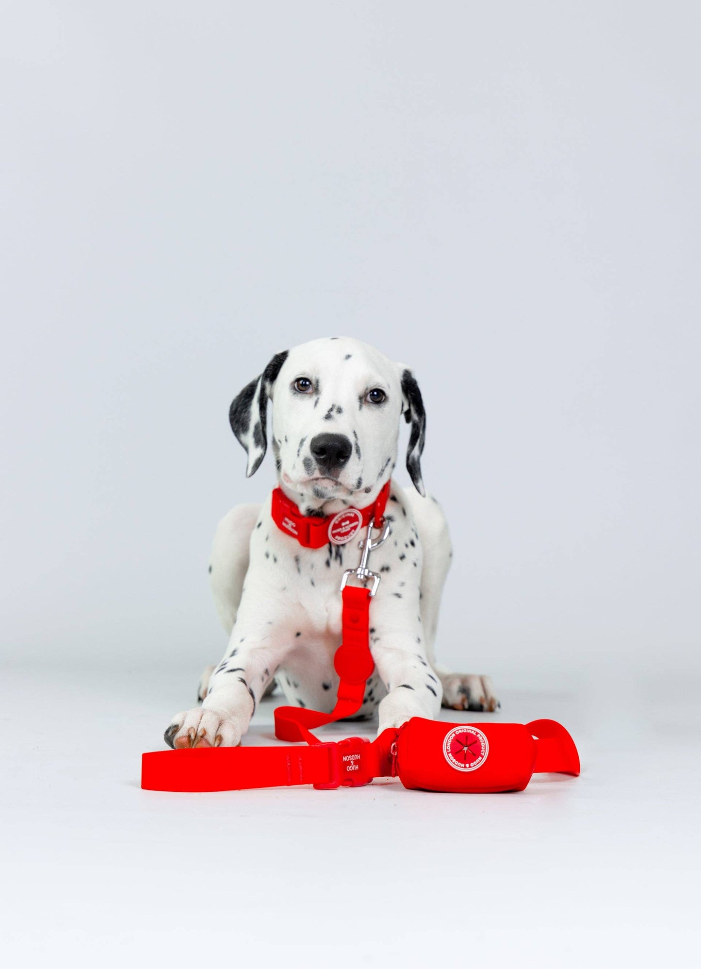 Hugo & Hudson - Poop Bag Holder - Red - One Size
