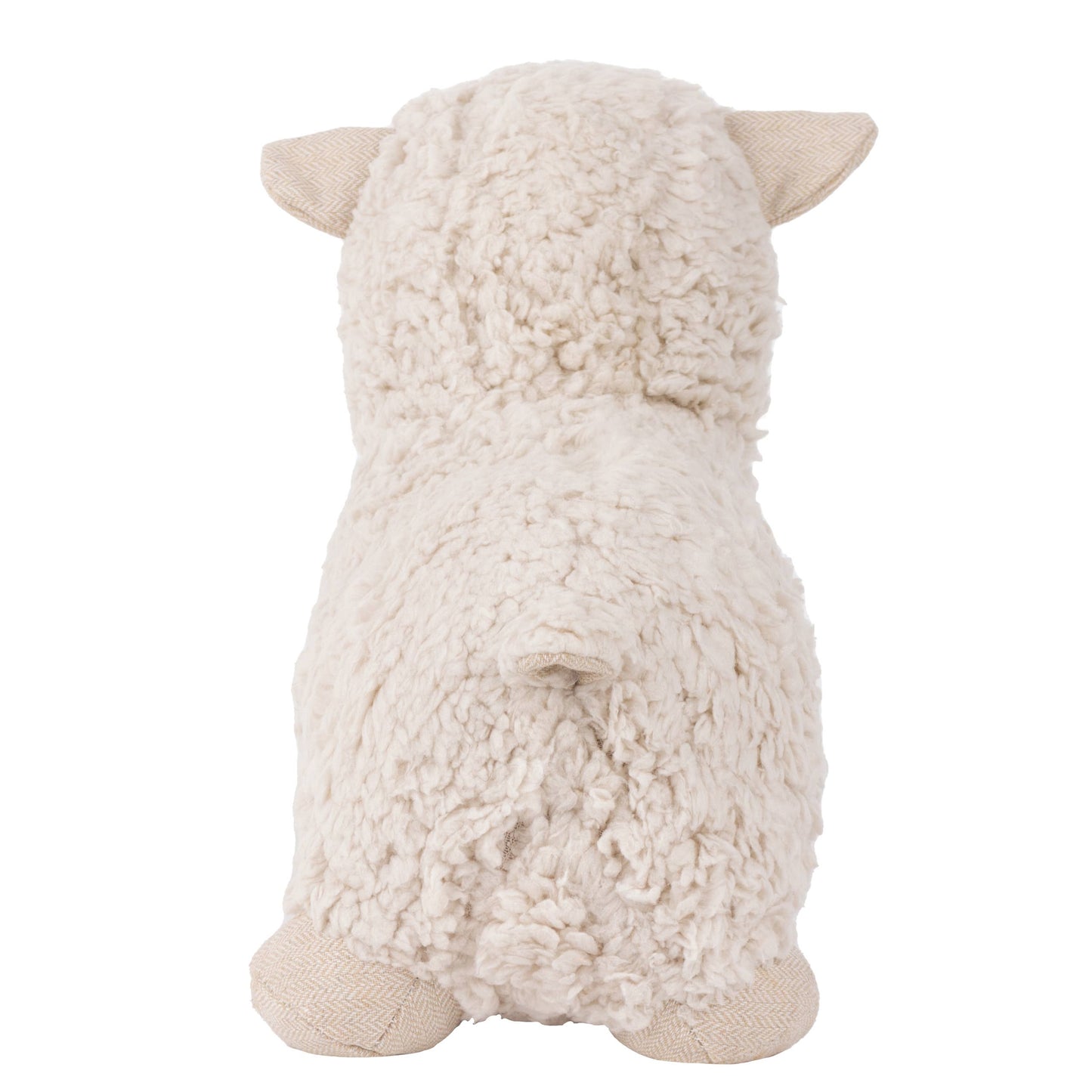 Riva Home - Sheep Shearling Fleece Door Stop White - White / One Size