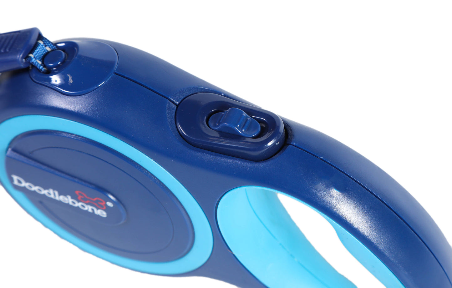 Doodlebone - Retractable Dog Lead - Sapphire/aqua / 8m
