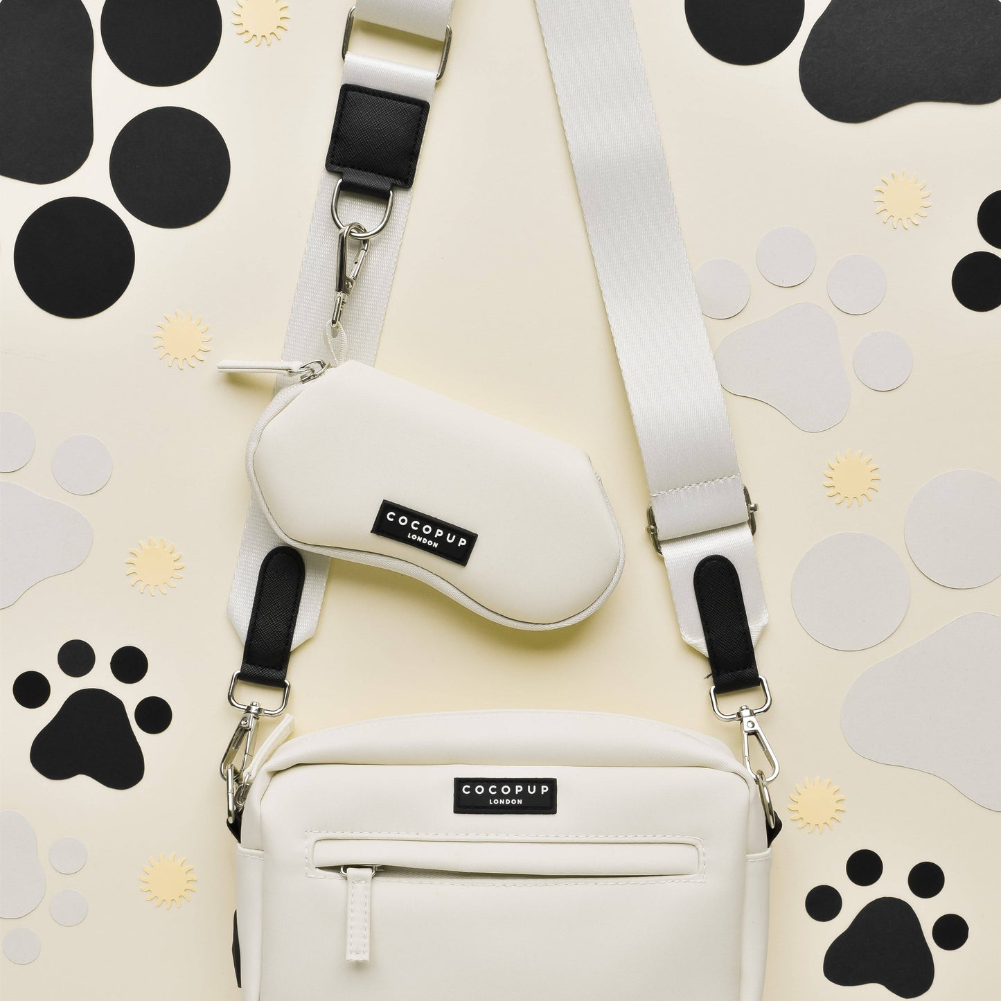 Cocopup London - Sunglasses Case - Oyster White
