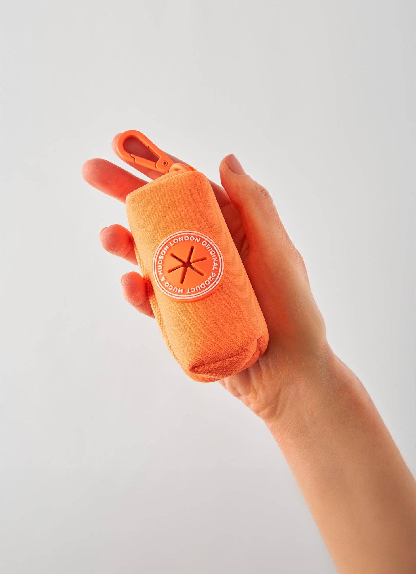Hugo & Hudson - Poop Bag Holder - Orange - One Size