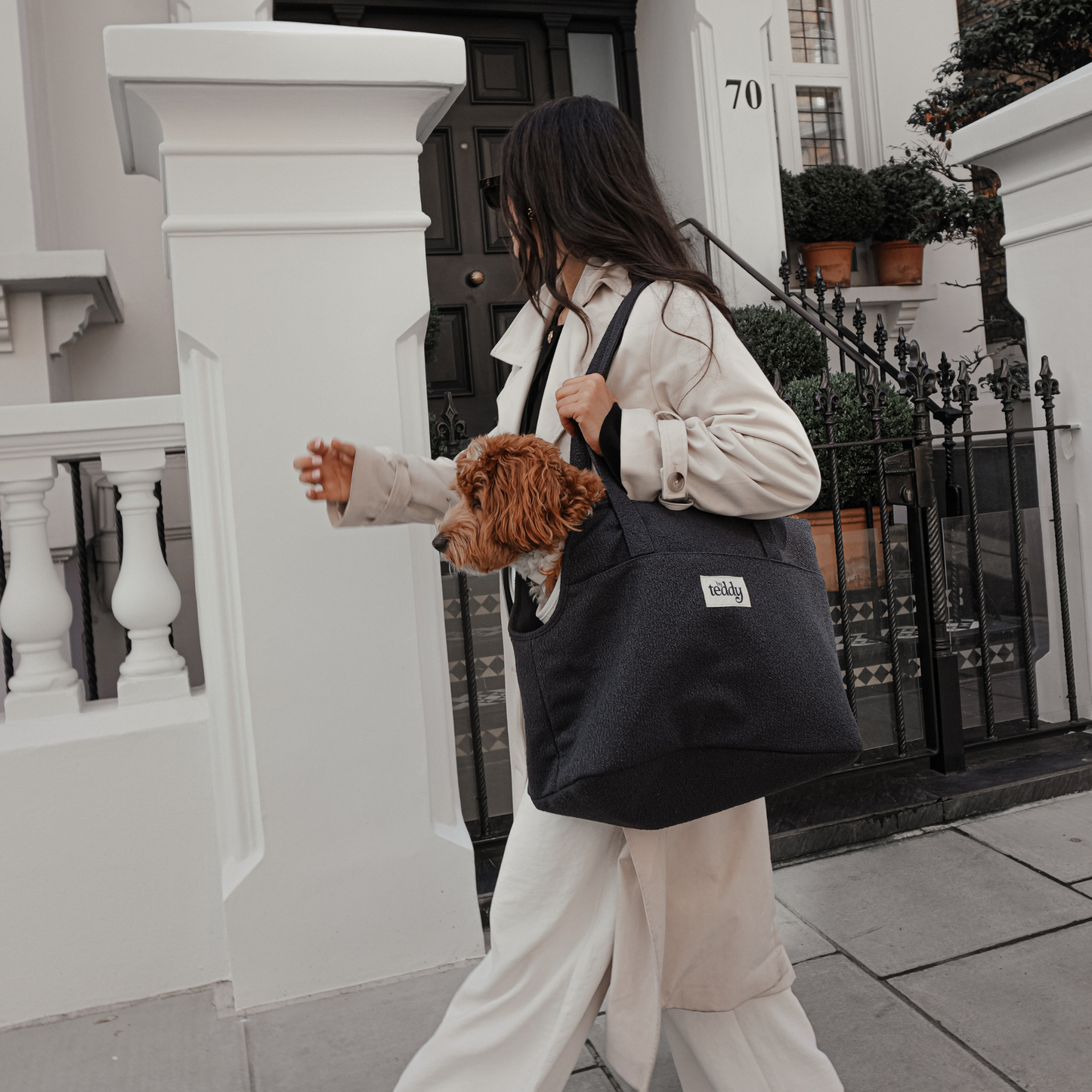 By Teddy - Midnight┃The Bouclé Carrier