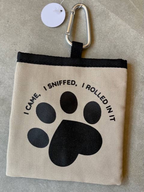 Gifted Wholesale Ltd - I Came, I Sniffed, I Rolled In It Travel Pet Bowl