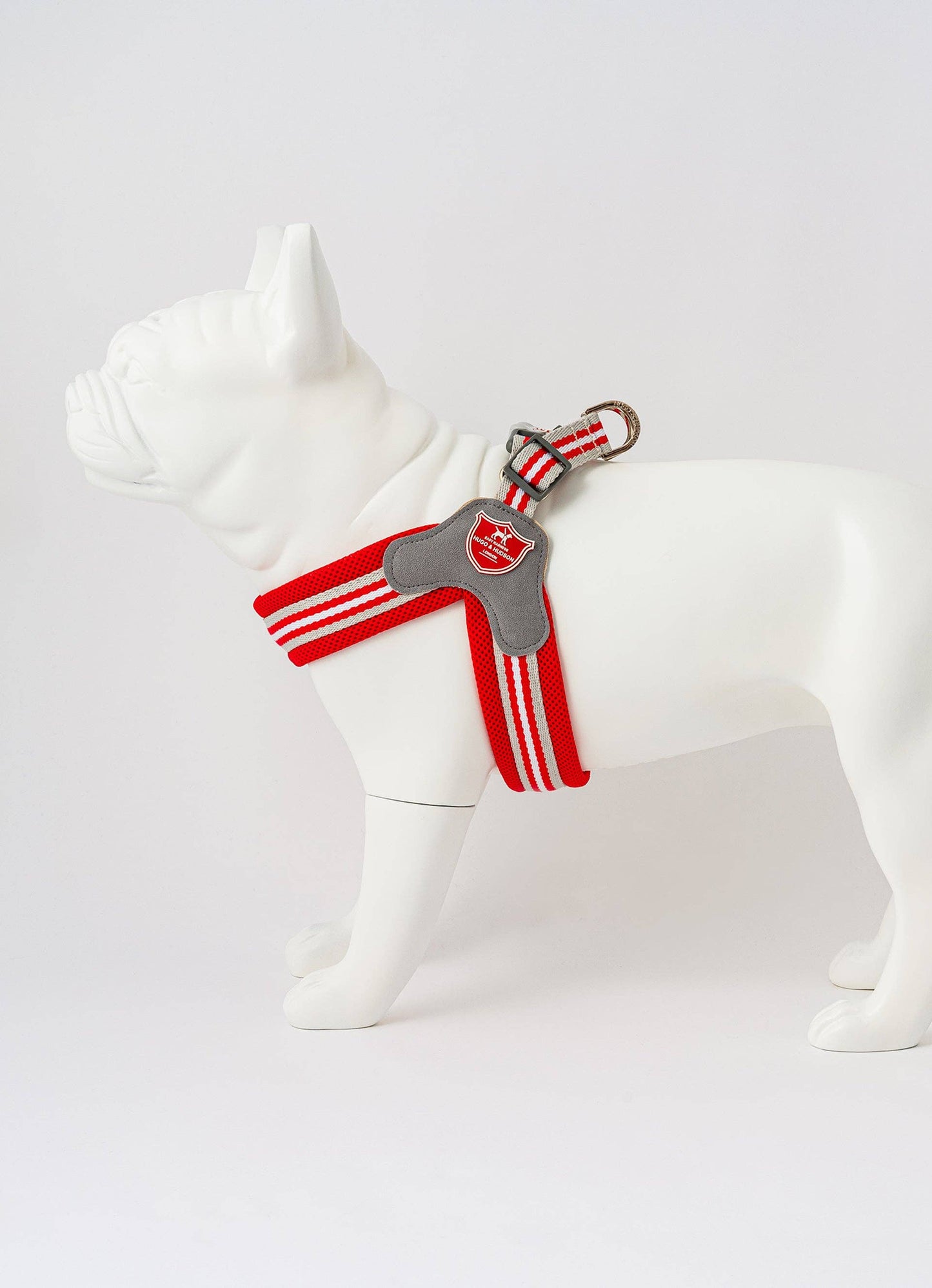 Hugo & Hudson - Easy Walk V Dog Harness - Red - 8