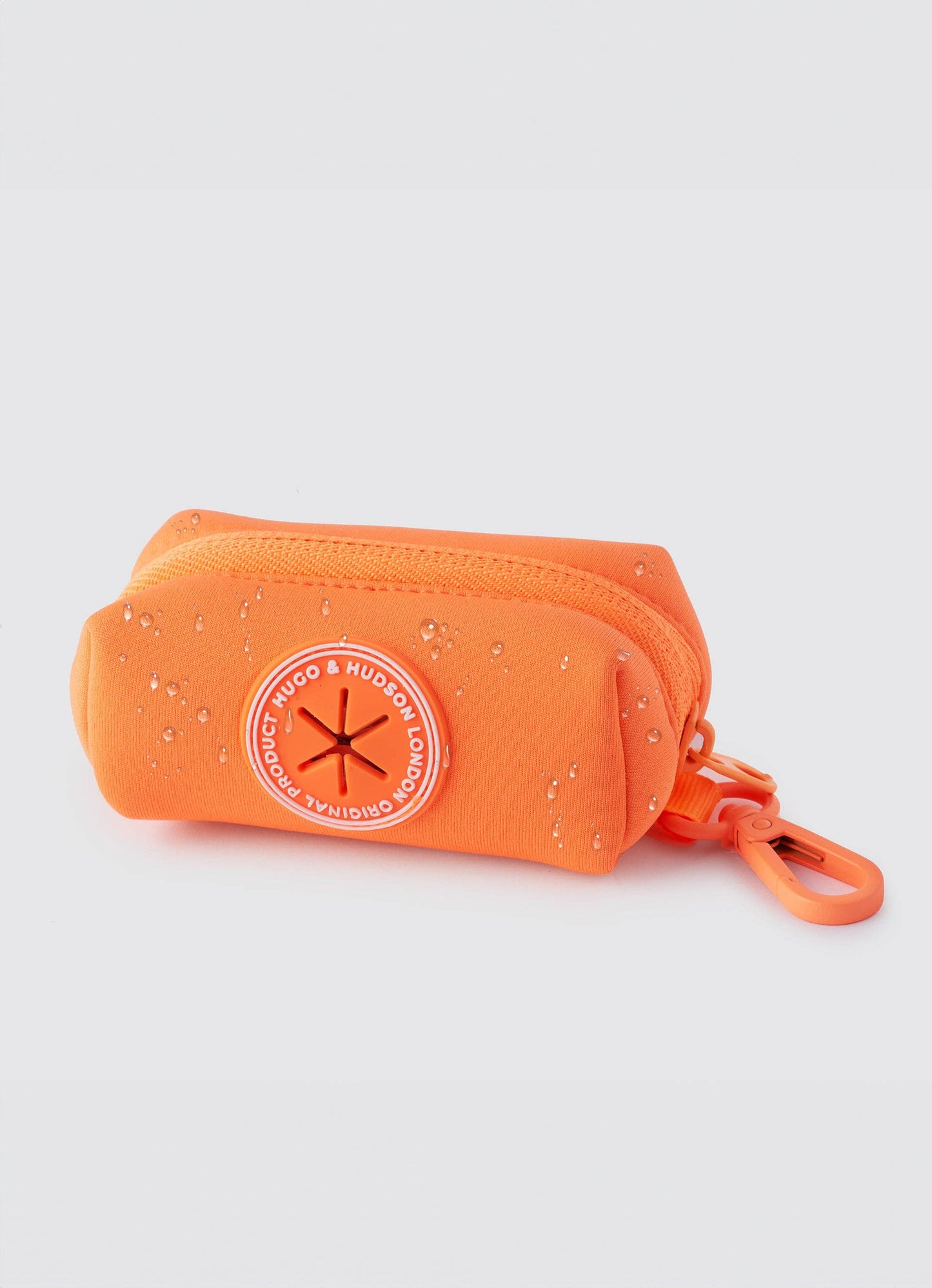 Hugo & Hudson - Poop Bag Holder - Orange - One Size