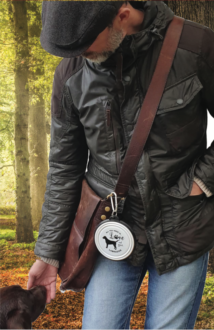 Gifted Wholesale Ltd - Grey Travel Pet Bowl