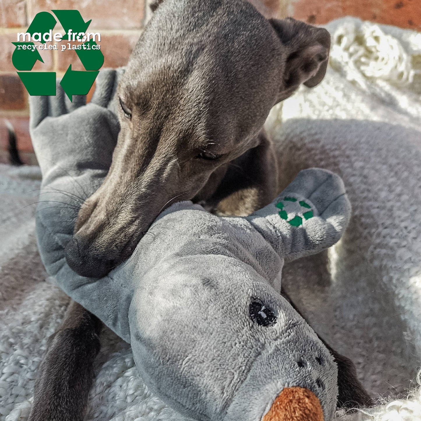 Ancol Pet Products Ltd - Made From Seal - Grey