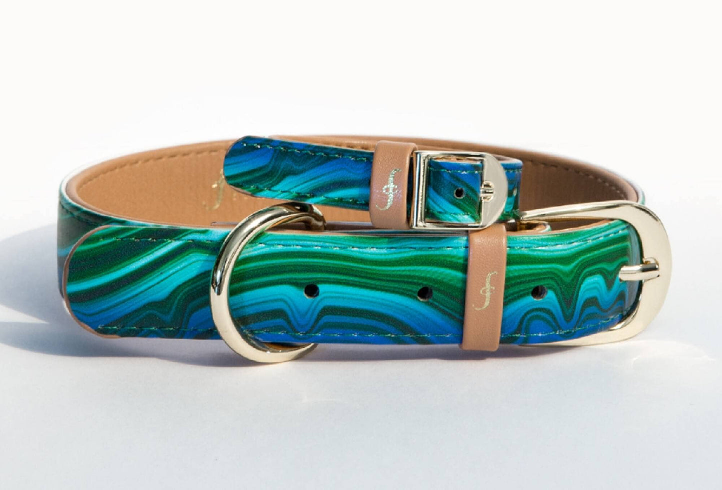 Friendship Collar - Magical Malachite Matching Collar & Bracelet - XS