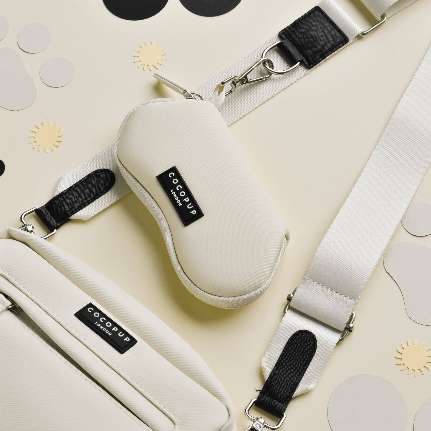 Cocopup London - Sunglasses Case - Oyster White