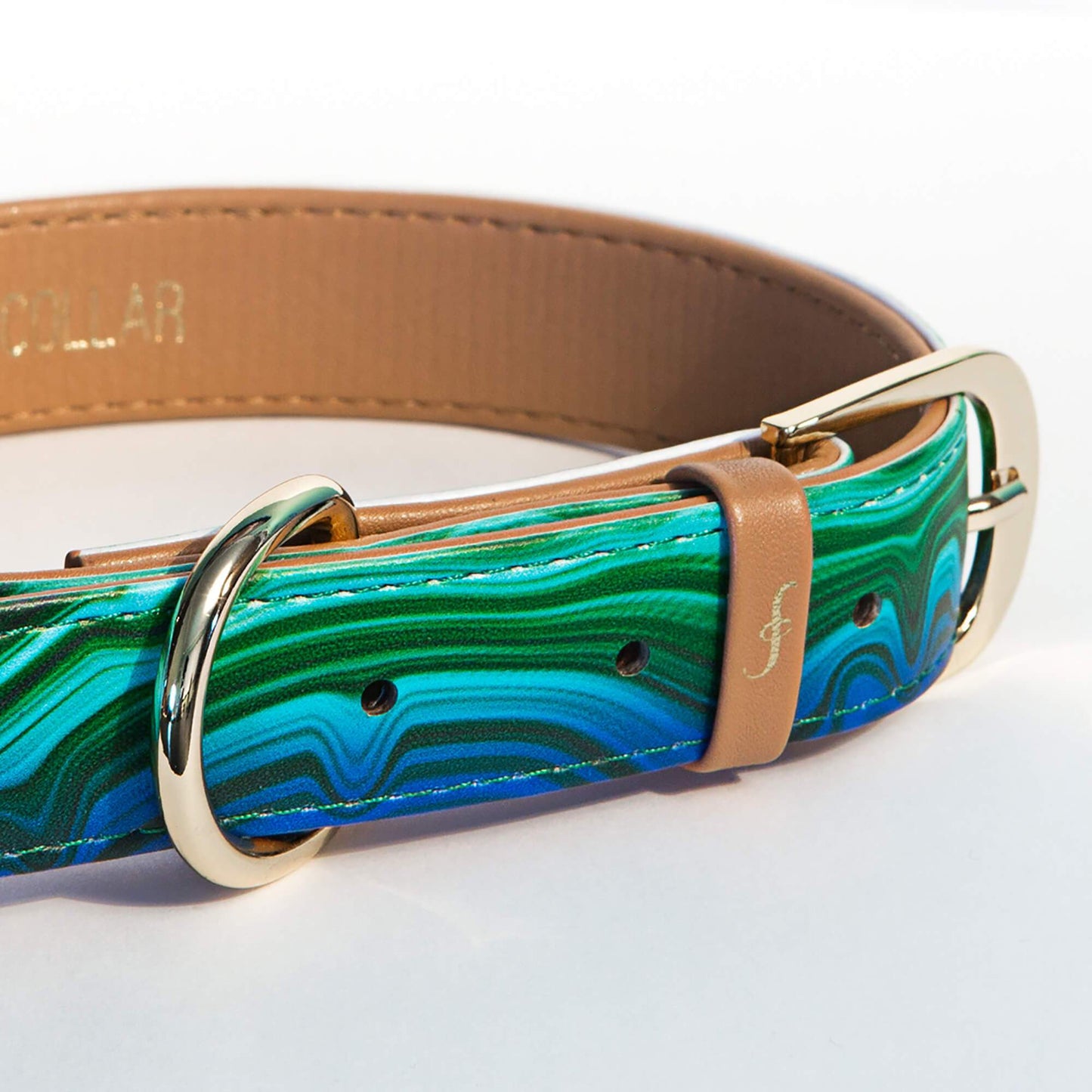 Friendship Collar - Magical Malachite Matching Collar & Bracelet - XS