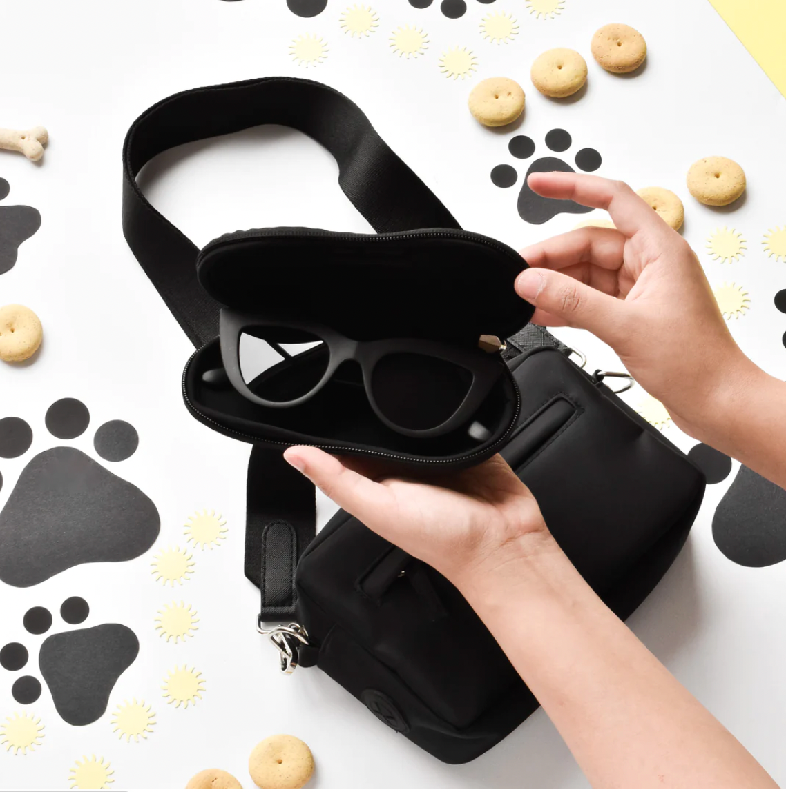 Cocopup London - Sunglasses Case - Black