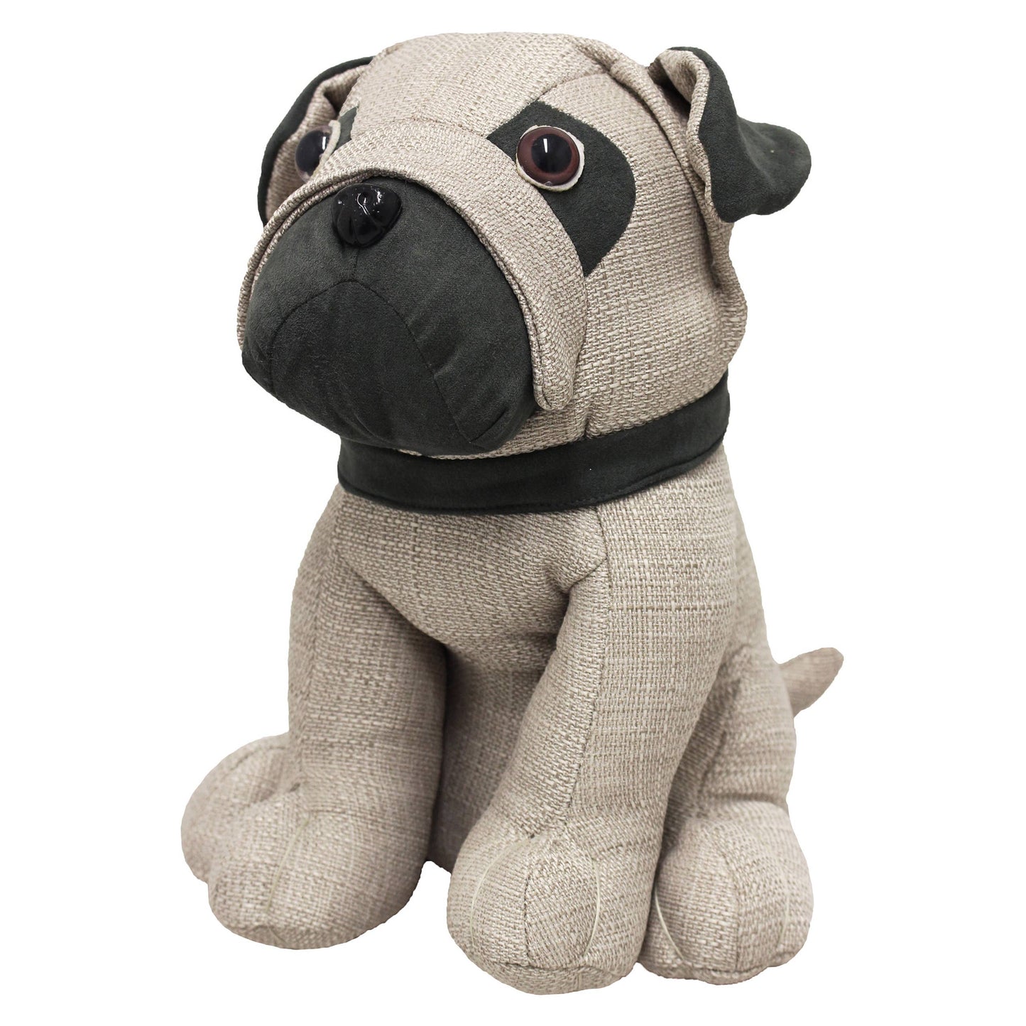Riva Home - Pug Novelty Door Stop Beige - Beige / One Size
