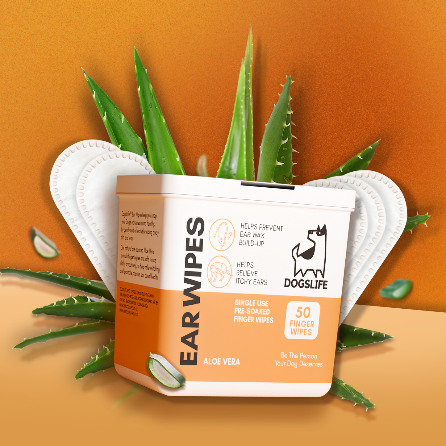 OurPetsLife - Dog Ear Wipes