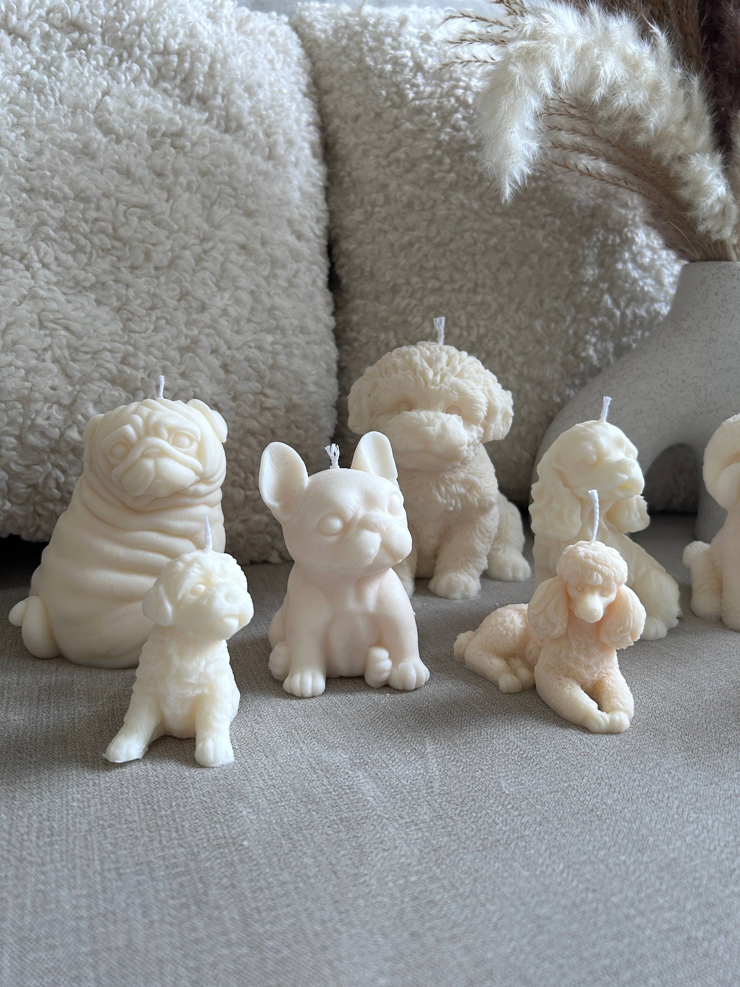 Ritual Spirit ltd - Dog Candle Collection | Natural Soy wax candles | Dog lovers - Cream / Ocean Breeze / Cocker Spaniel