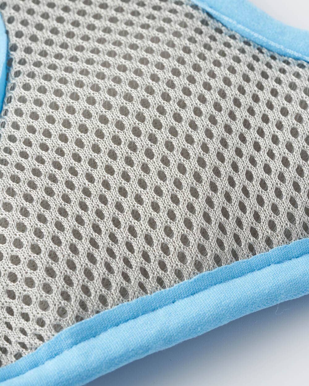 Hugo & Hudson - Blue Luxury Tweed Dog Harness - M