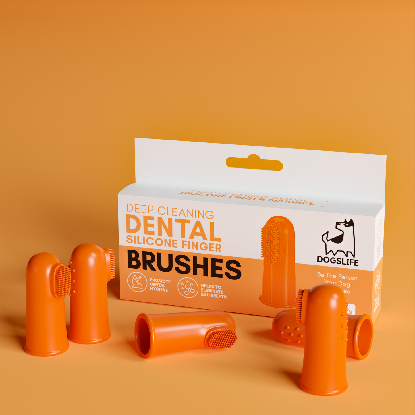DogsLife - Dog Silicone Finger Toothbrushes