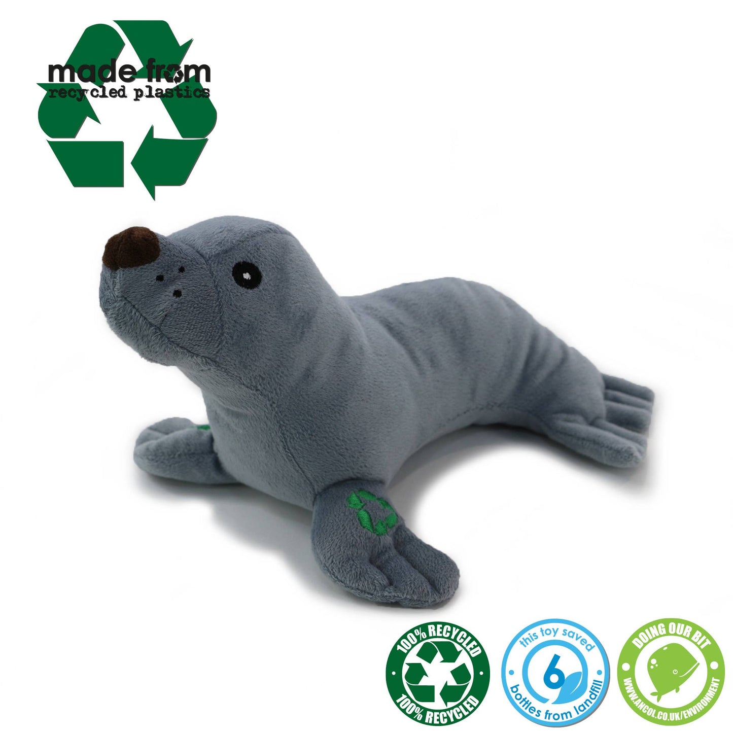 Ancol Pet Products Ltd - Made From Seal - Grey
