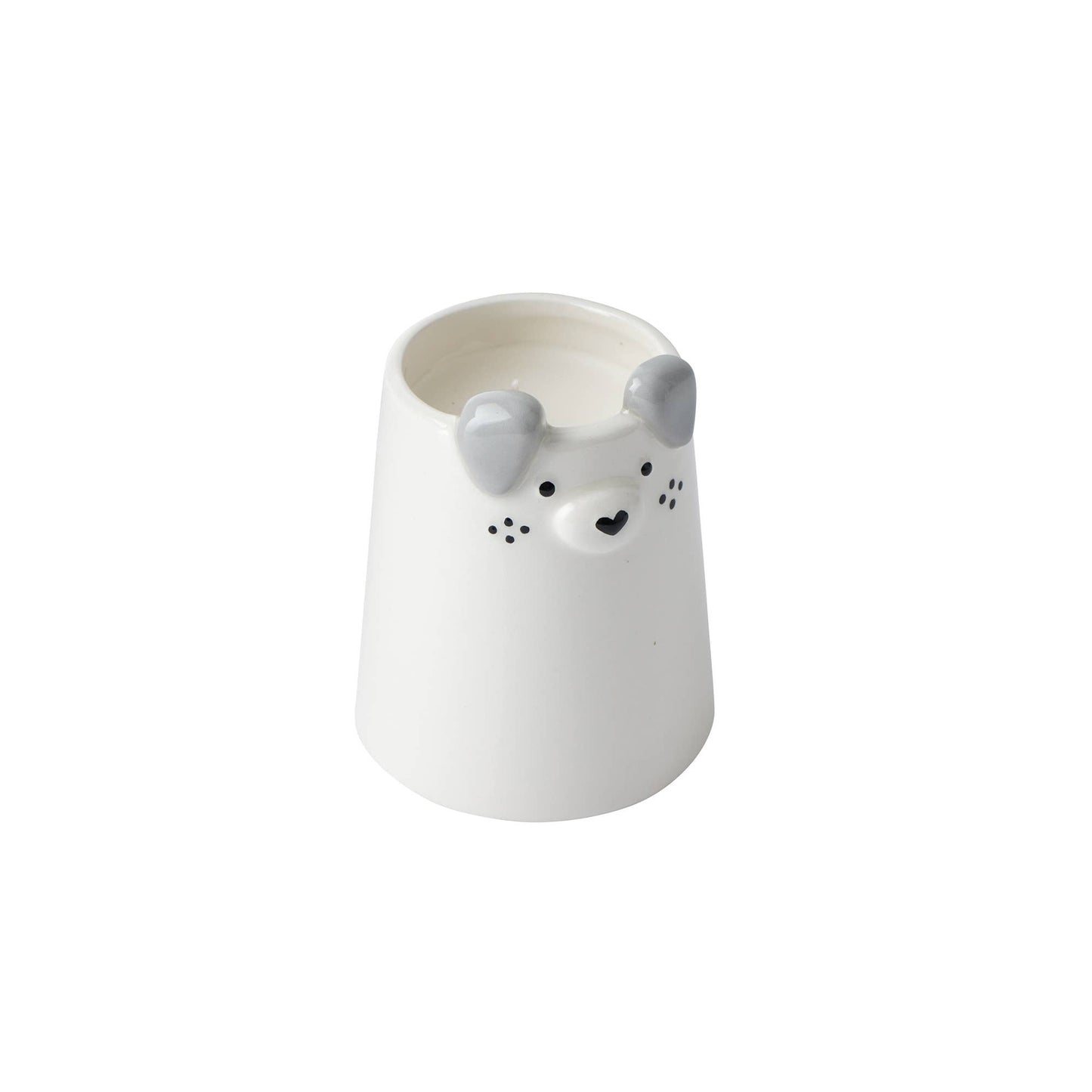 CGB Giftware - Send With Love Ceramic Dog Tealight Candle In Gift Box