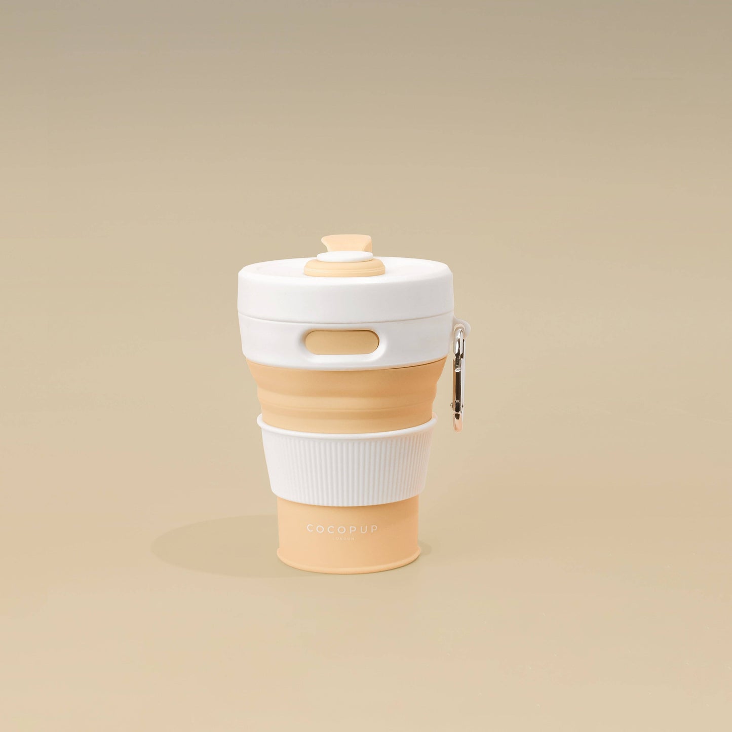 Cocopup London - Collapsible Coffee Cup - Nude