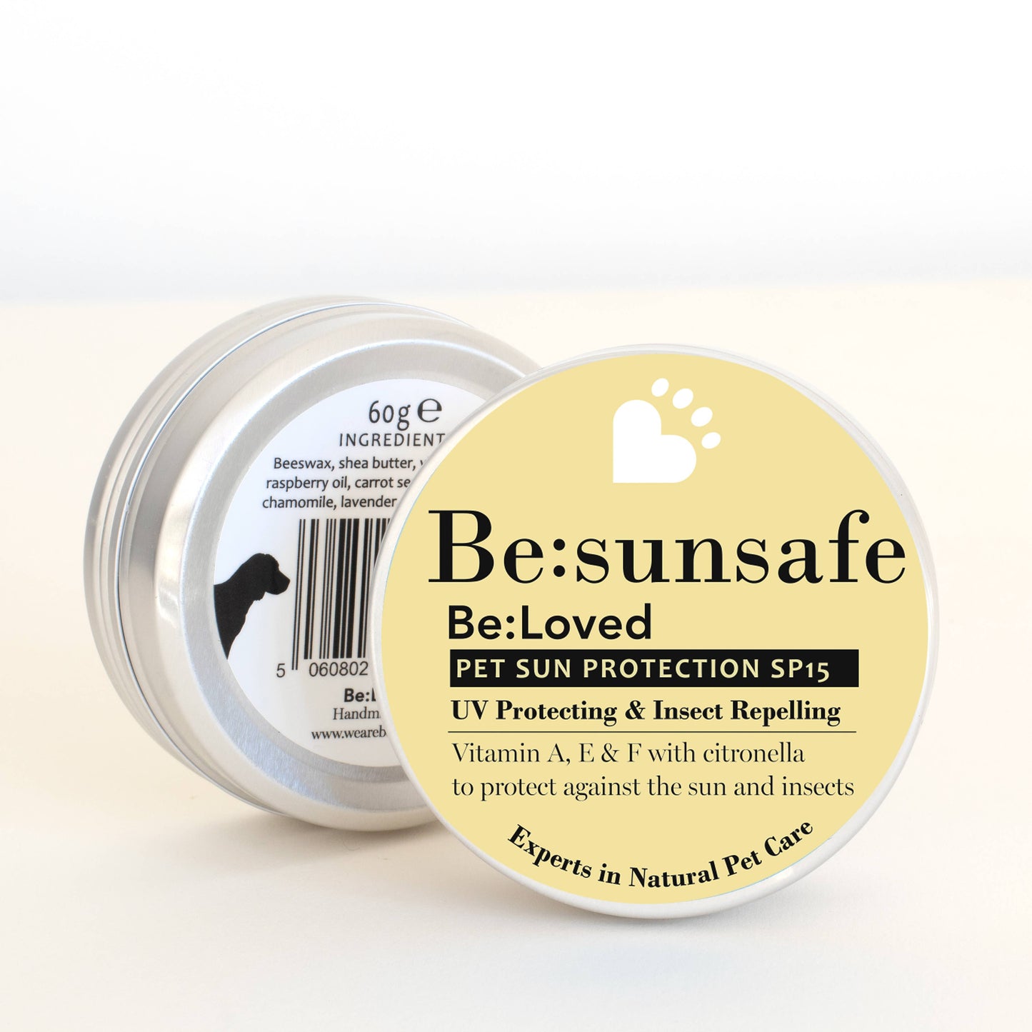BeLoved, Natural Dog Grooming Products. - Pet Paw & Nose Balms in a Shelf Ready Pack (SRP). 18 Units.