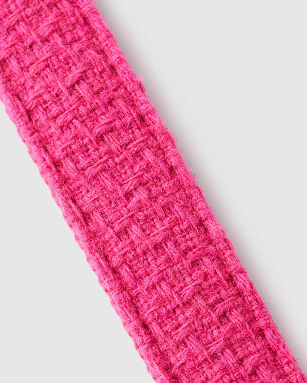 Hugo & Hudson - Pink Luxury Tweed Dog Collar - M