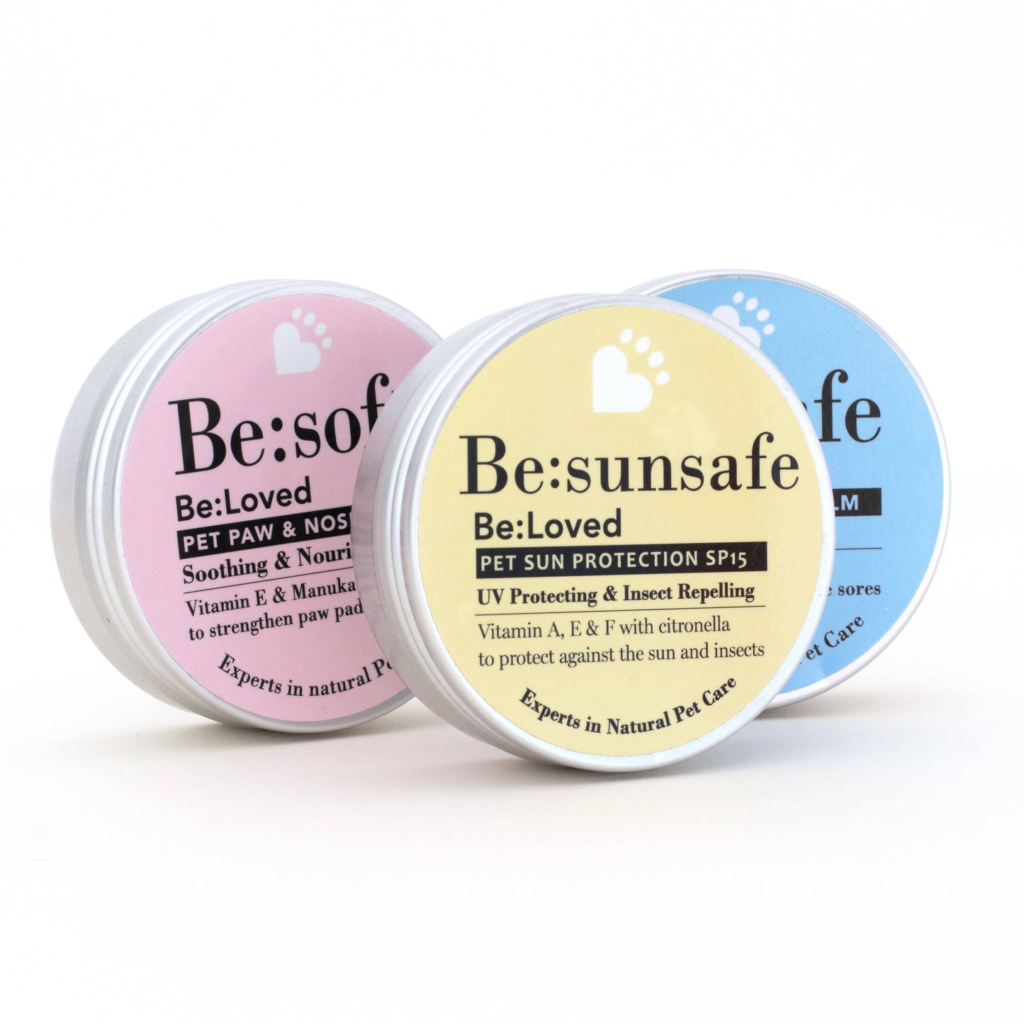 BeLoved, Natural Dog Grooming Products. - Pet Paw & Nose Balms in a Shelf Ready Pack (SRP). 18 Units.