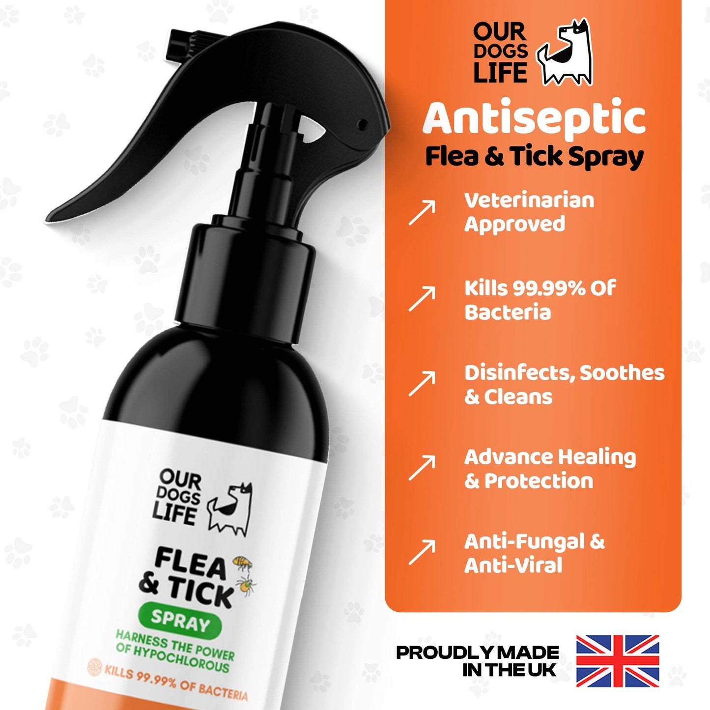 OurPetsLife - Flea & Tick Spray for Dogs