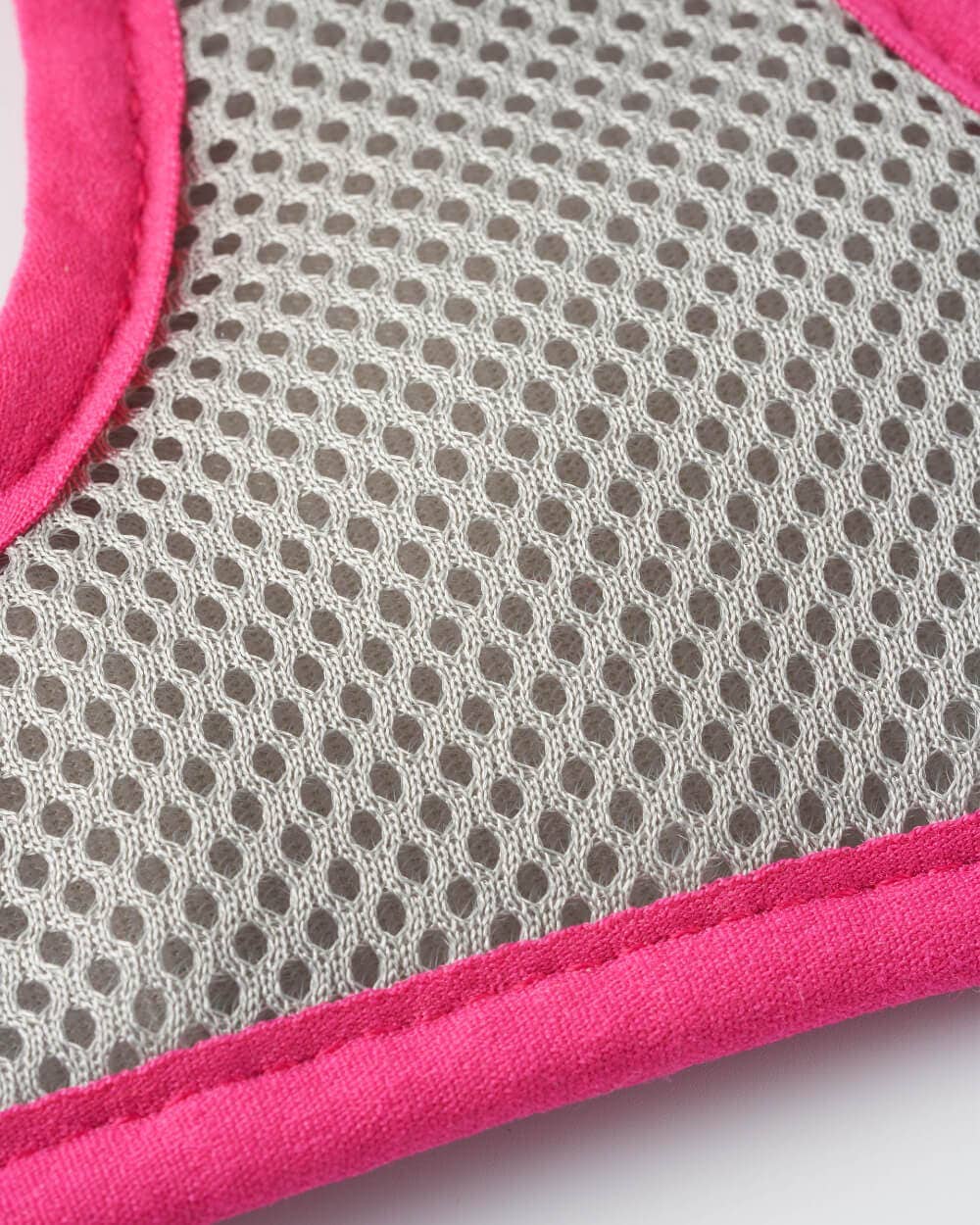 Hugo & Hudson - Pink Luxury Tweed Dog Harness - XS