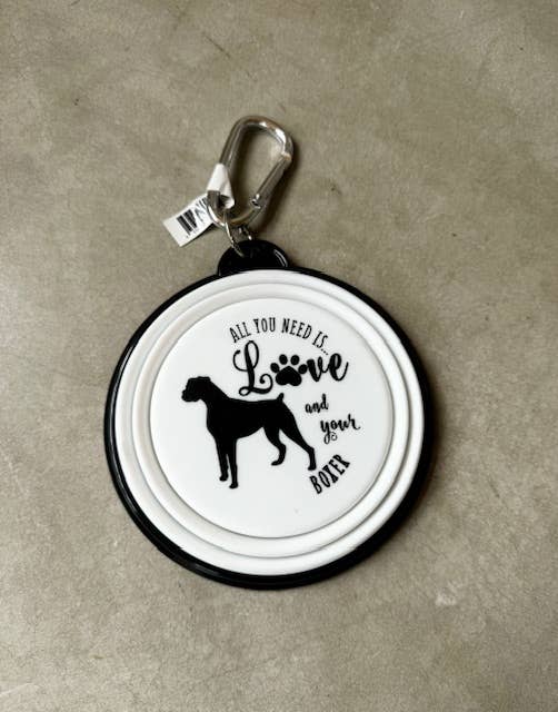 Gifted Wholesale Ltd - Boxer Travel Pet Bowl