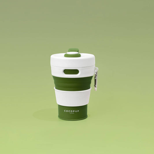 Cocopup London - Collapsible Coffee Cup - Khaki
