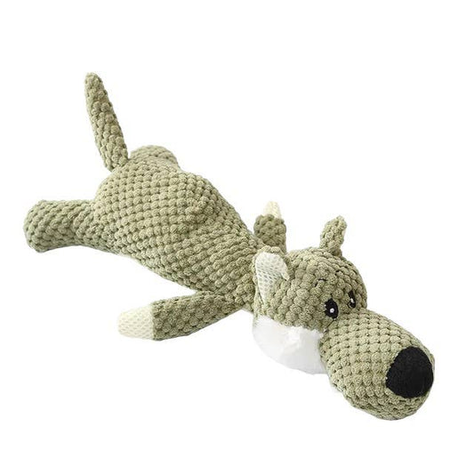 ToyalFriends - Plush Squeak Toys for Pet - Wolf 36cm