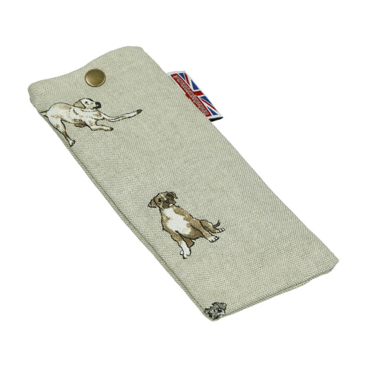 The Wheat Bag Company - Glasses Case - Shabby Dog
