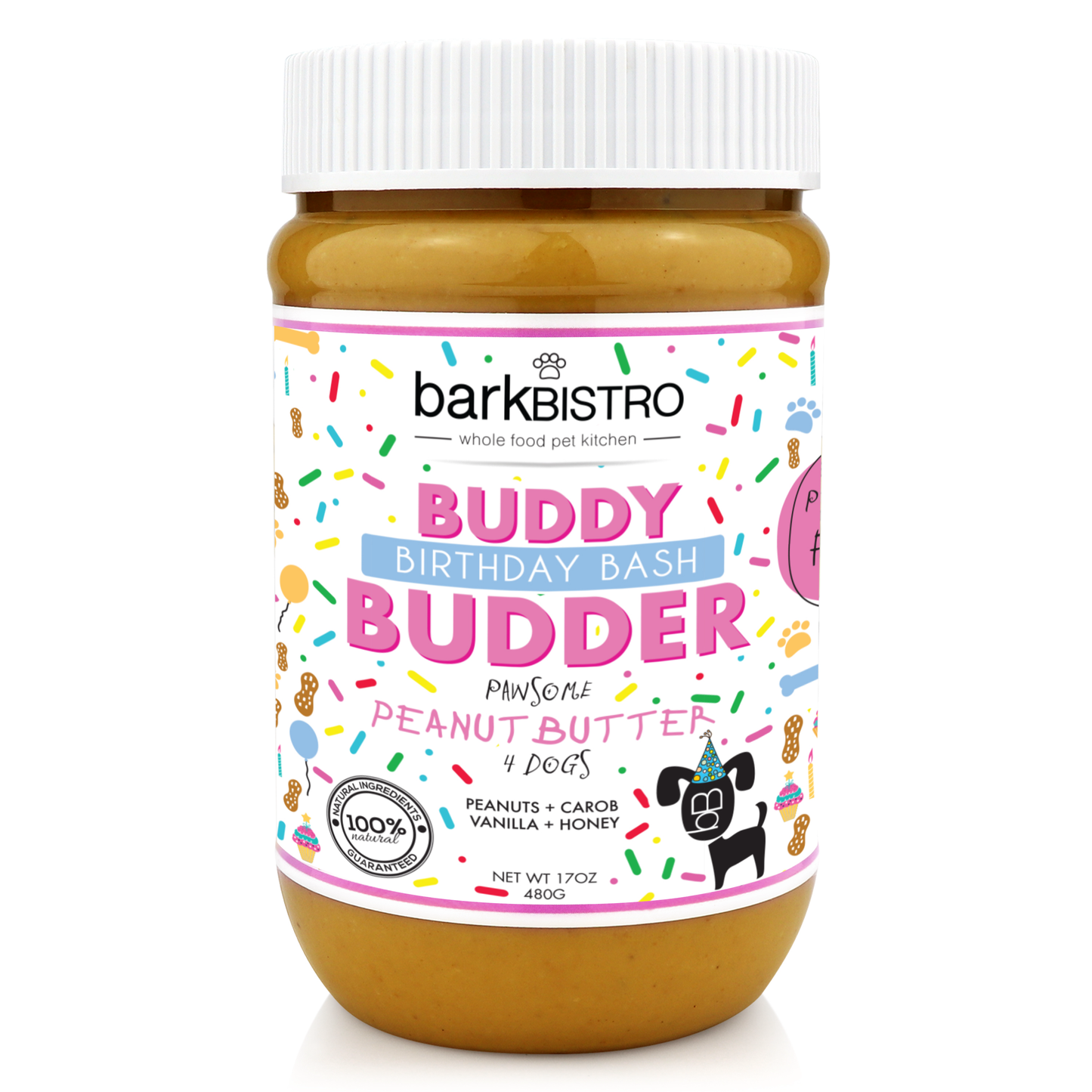 Bark Bistro - Dog Peanut Butter Create Your Own Buddy Budder Case Pack 12