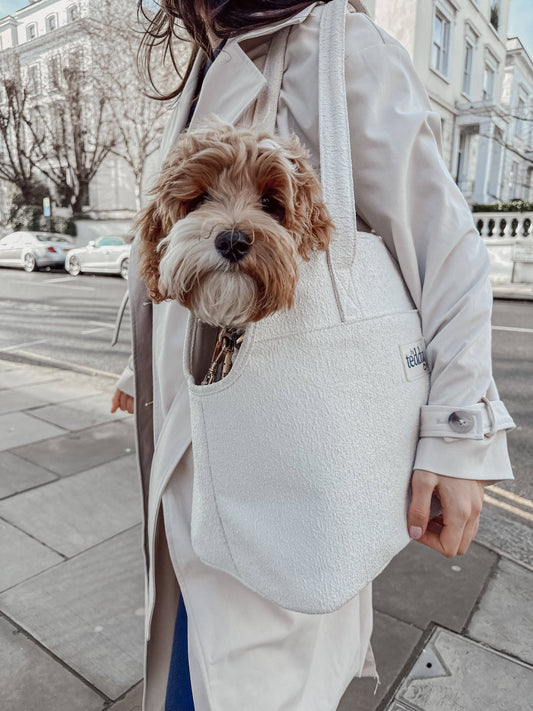 By Teddy - Marshmallow┃The Bouclé Carrier