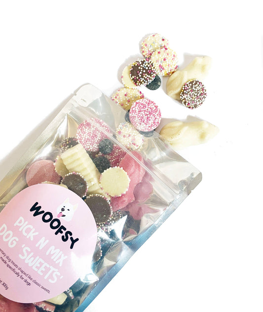 Woofsy - Pick N Mix Dog Sweets | Dog Treats - 100g