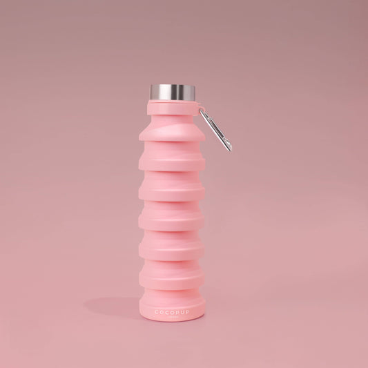 Cocopup London - Collapsible Water Bottle - Pink