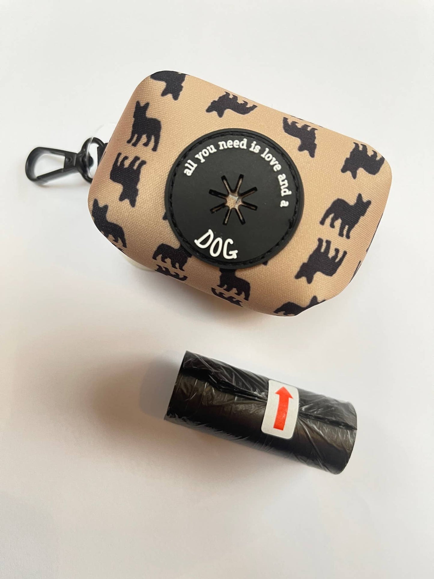 Gifted Wholesale Ltd - French Bulldog Poo Bag Holder with Free Bags
