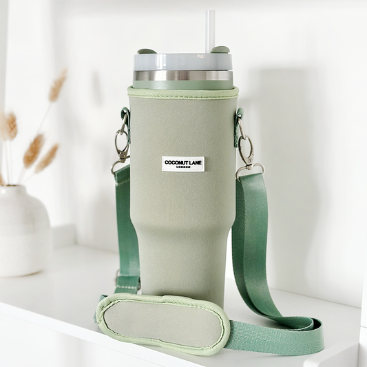 Cocopup London - Soft Sage Tumbler Carry Case by Coconut Lane