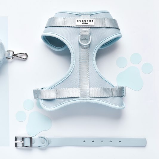 Cocopup London - NAKD Adjustable Neck Harness - Bubblegum - S