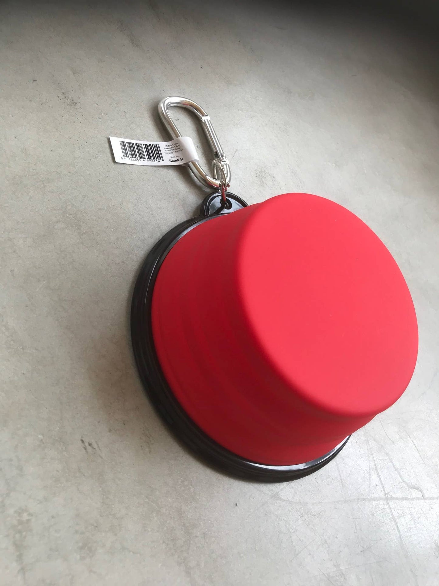 Gifted Wholesale Ltd - Red Travel Pet Bowl